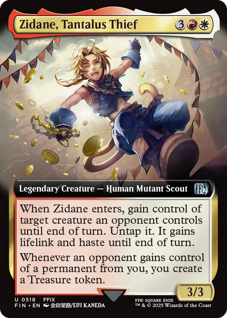 Zidane, Tantalus Thief (Extended Art) [FINAL FANTASY] | Clutch Gaming