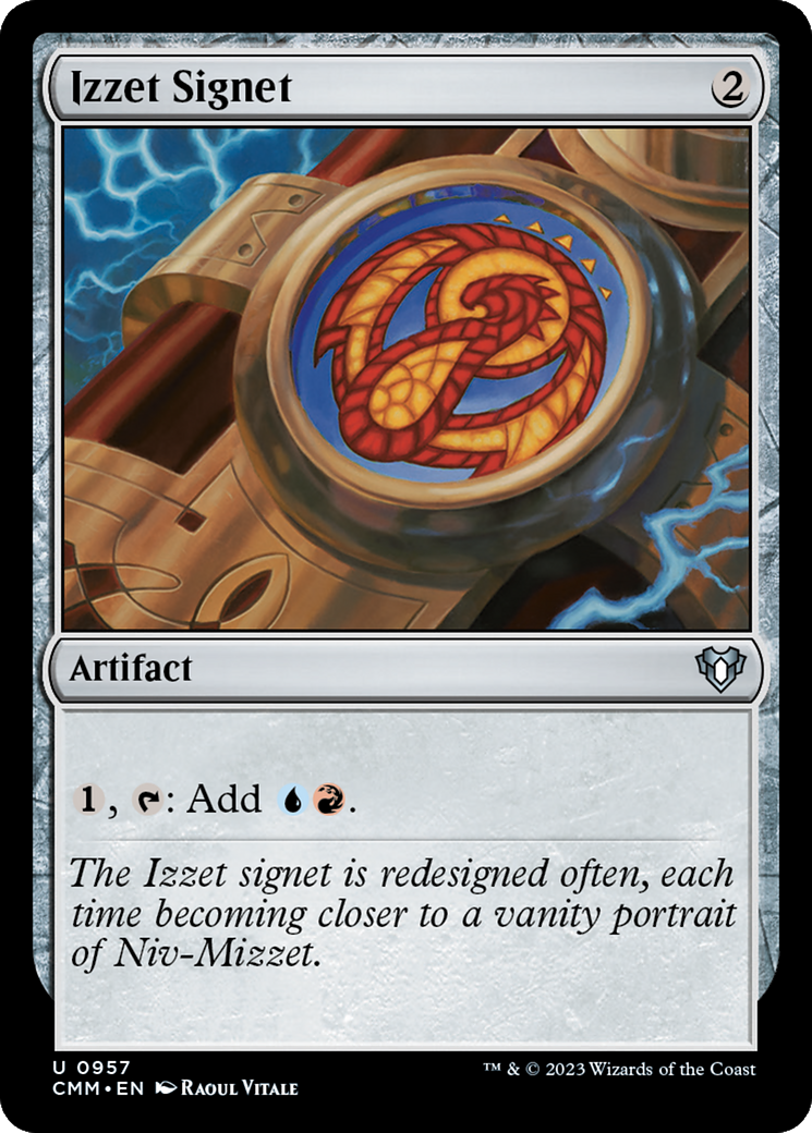 Izzet Signet [Commander Masters] | Clutch Gaming