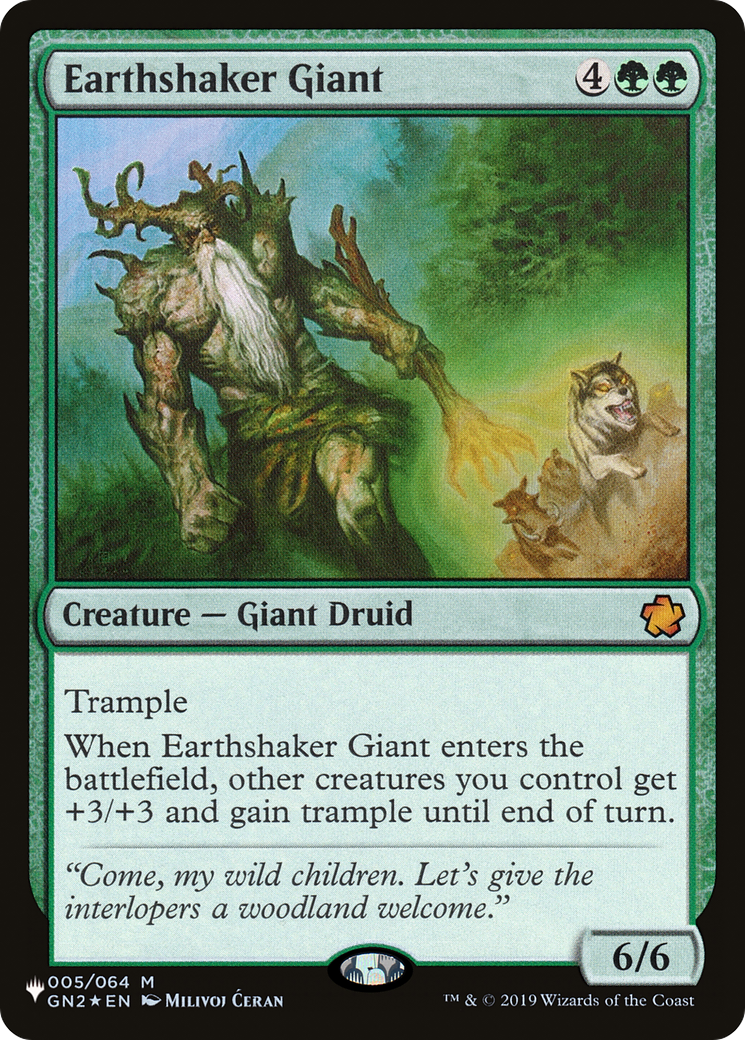 Earthshaker Giant [The List Reprints] | Clutch Gaming