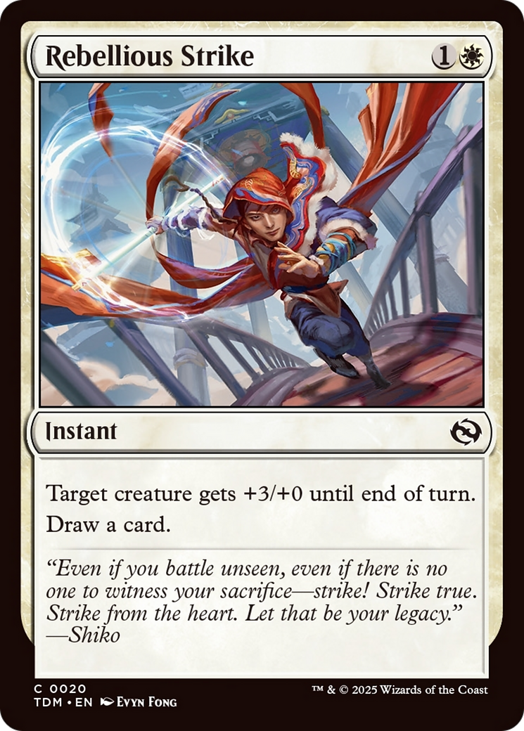 Rebellious Strike [Tarkir: Dragonstorm] | Clutch Gaming