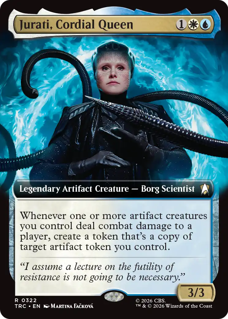 Jurati, Cordial Queen (Extended Art) [Star Trek Commander] | Clutch Gaming