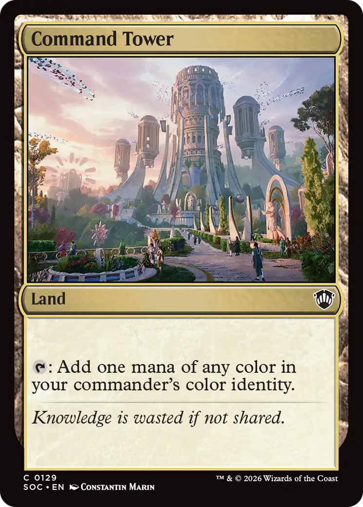 Command Tower [Secrets of Strixhaven Commander] | Clutch Gaming