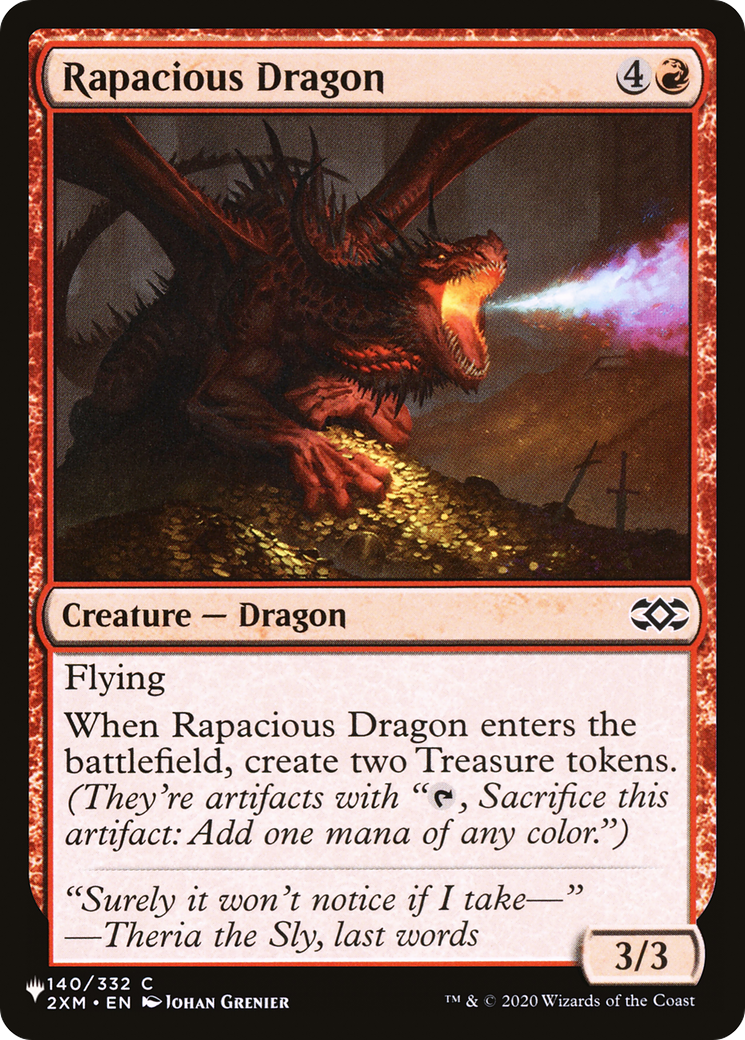 Rapacious Dragon [The List Reprints] | Clutch Gaming