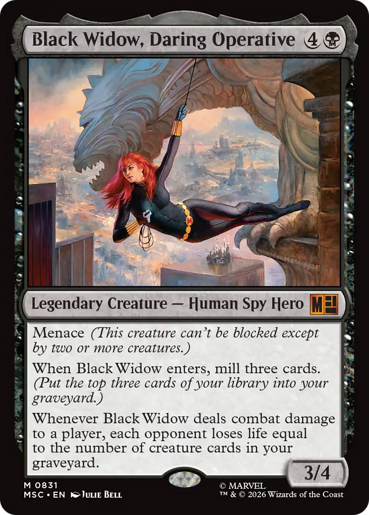 Black Widow, Daring Operative [Marvel Super Heroes Commander] | Clutch Gaming