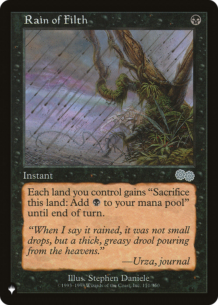 Rain of Filth [The List Reprints] | Clutch Gaming