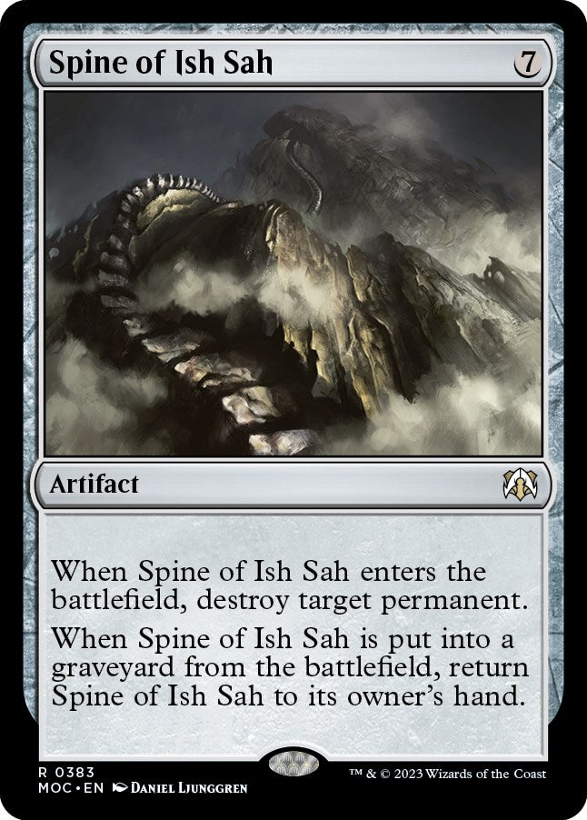 Spine of Ish Sah [March of the Machine Commander] | Clutch Gaming