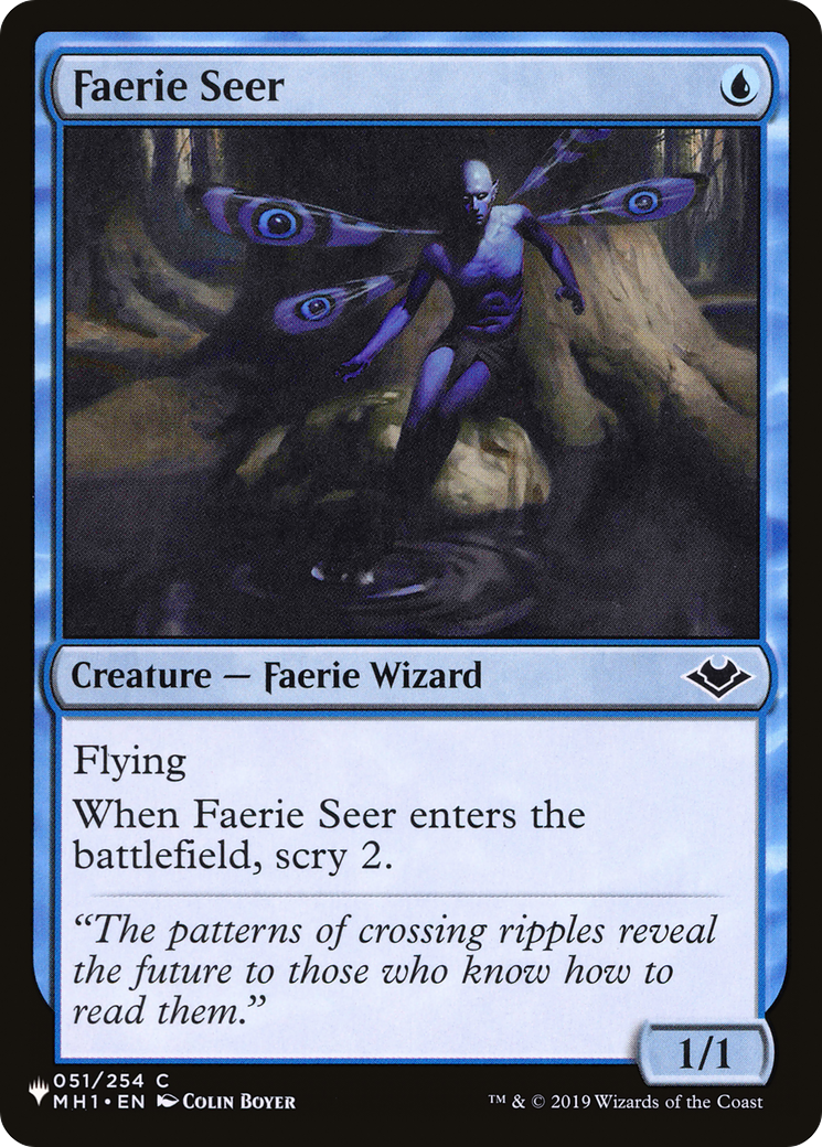 Faerie Seer [The List Reprints] | Clutch Gaming