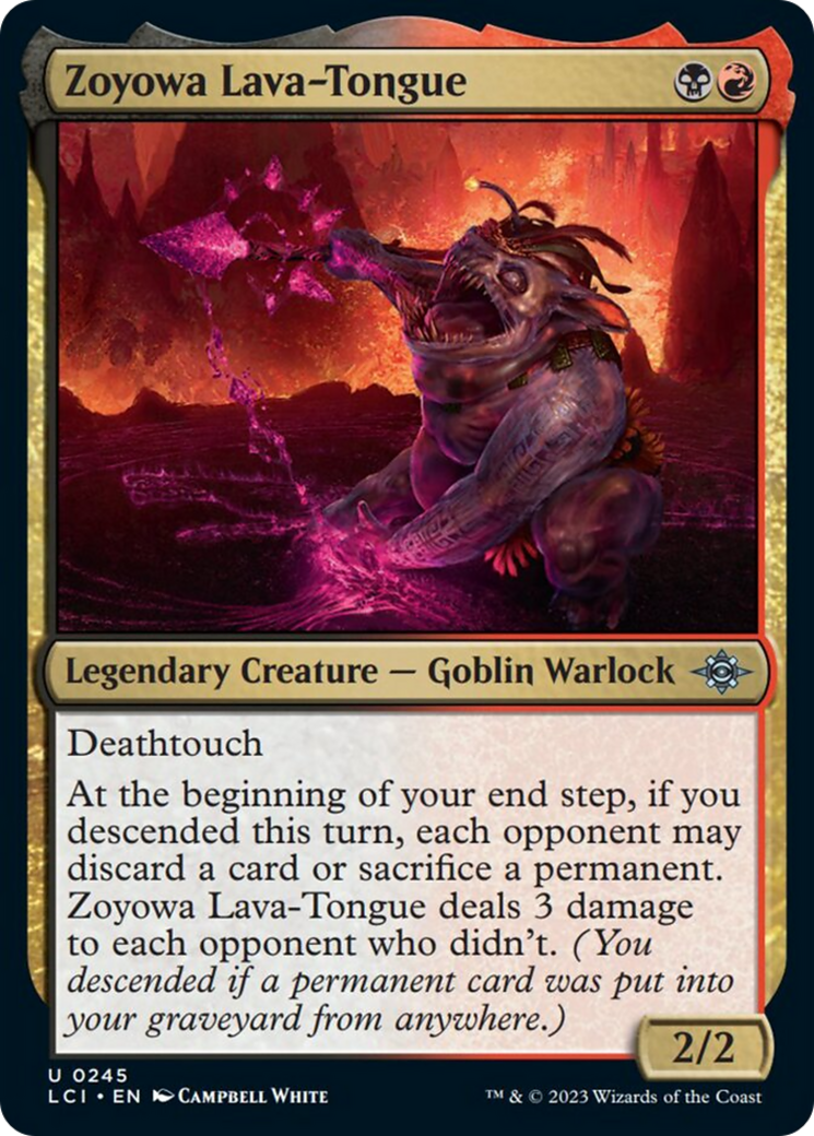 Zoyowa Lava-Tongue [The Lost Caverns of Ixalan] | Clutch Gaming