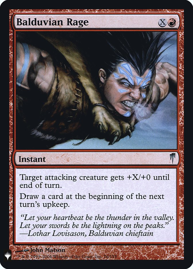 Balduvian Rage [Mystery Booster] | Clutch Gaming