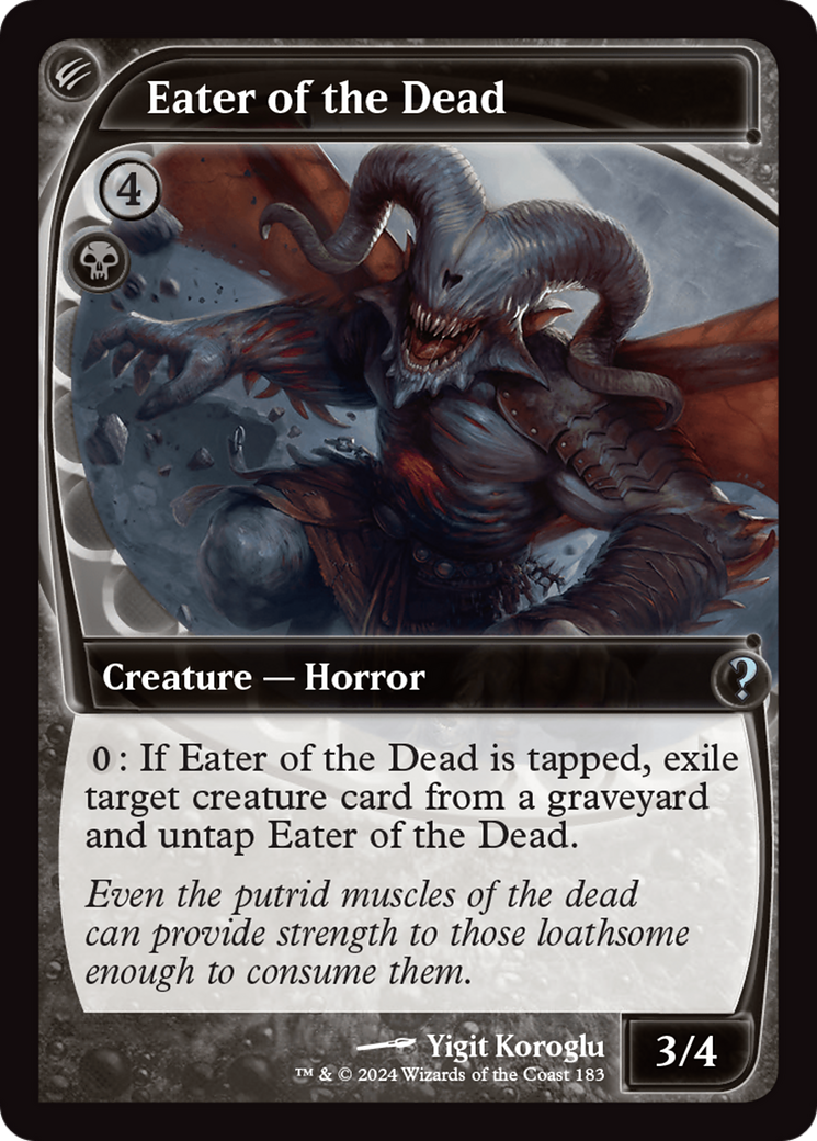 Eater of the Dead (Future Sight) [Mystery Booster 2] | Clutch Gaming