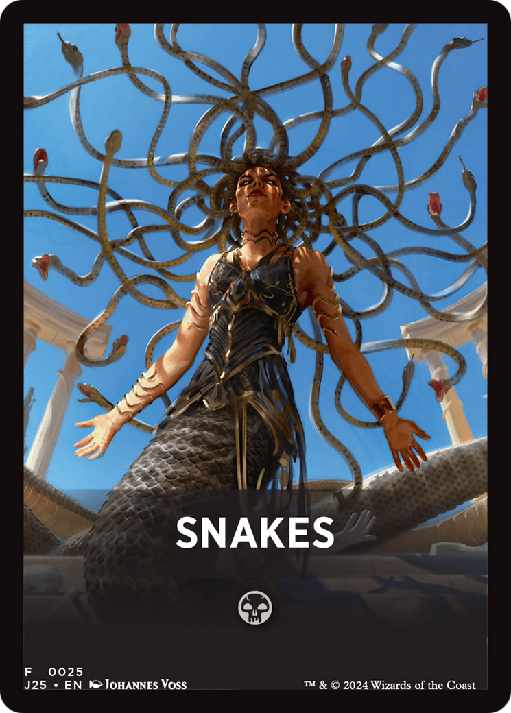 Snakes Theme Card [Foundations Jumpstart Front Cards] | Clutch Gaming