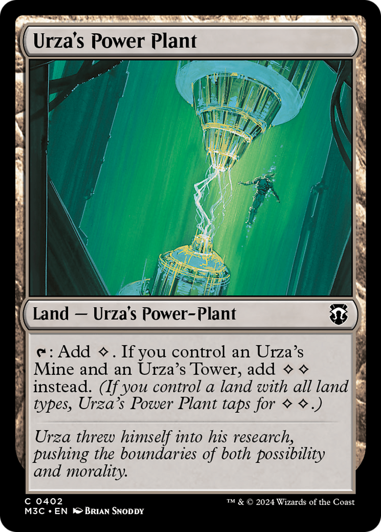 Urza's Power Plant (Ripple Foil) [Modern Horizons 3 Commander] | Clutch Gaming