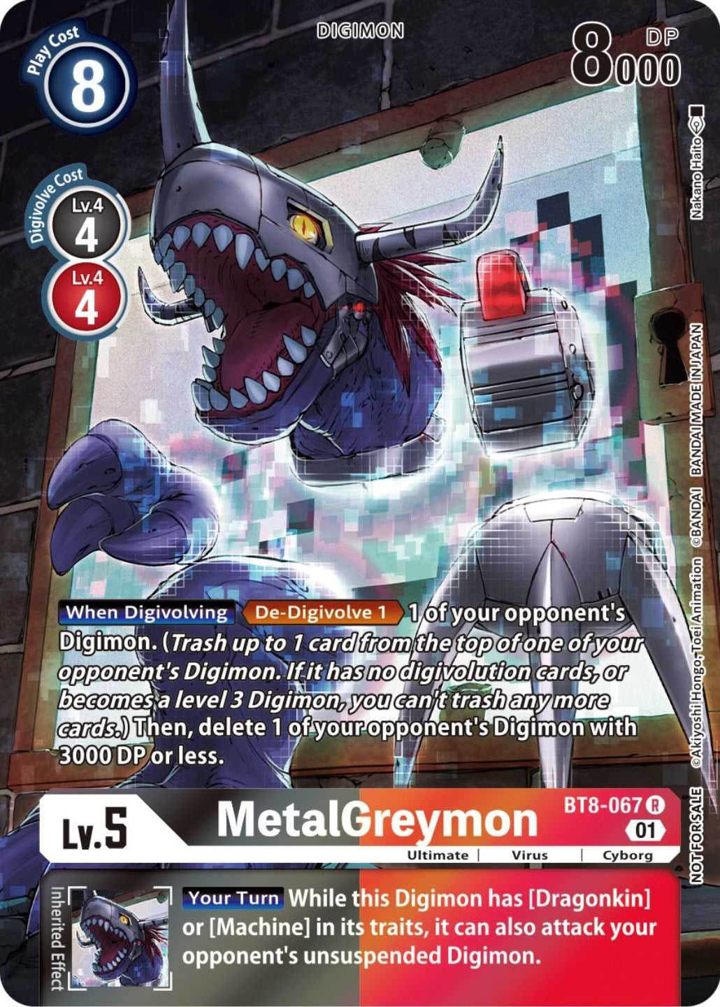 MetalGreymon [BT8-067] (25th Special Memorial Pack) [New Awakening Promos] | Clutch Gaming