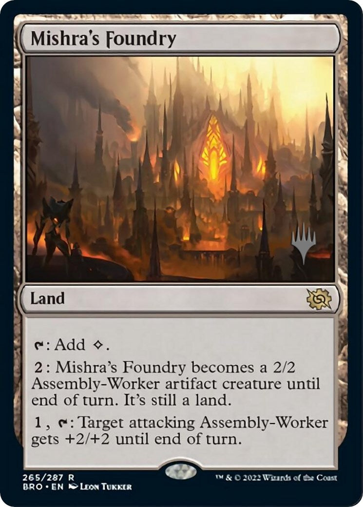 Mishra's Foundry (Promo Pack) [The Brothers' War Promos] | Clutch Gaming