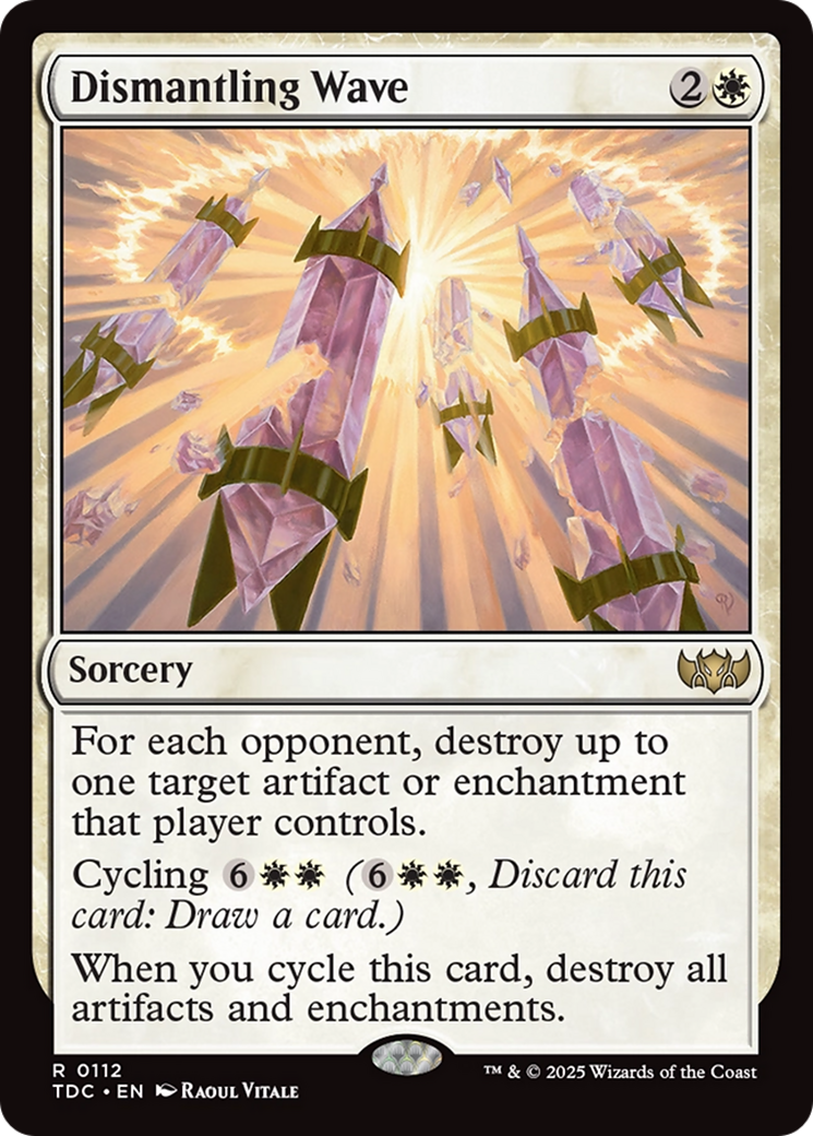 Dismantling Wave [Tarkir: Dragonstorm Commander] | Clutch Gaming