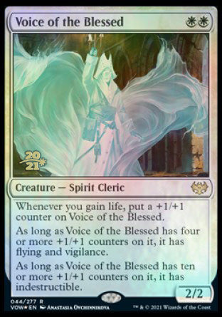 Voice of the Blessed [Innistrad: Crimson Vow Prerelease Promos] | Clutch Gaming