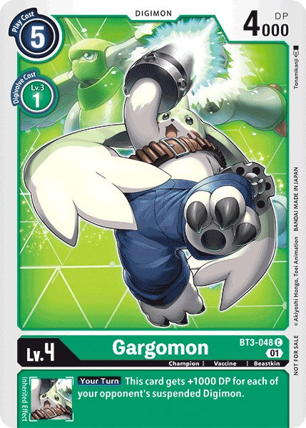 Gargomon [BT3-048] (Winner Pack Next Adventure) [Release Special Booster Promos] | Clutch Gaming