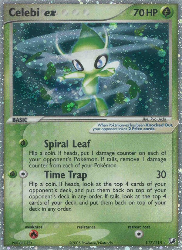 Celebi ex (117/115) [EX: Unseen Forces] | Clutch Gaming