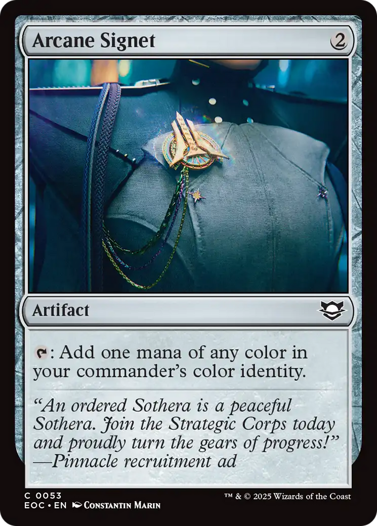 Arcane Signet [Edge of Eternities Commander] | Clutch Gaming