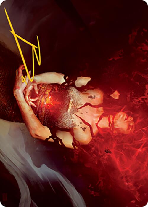 Flay Essence Art Card (Gold-Stamped Signature) [Modern Horizons 2 Art Series] | Clutch Gaming