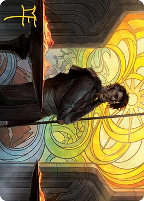 Garth One-Eye Art Card (Gold-Stamped Signature) [Modern Horizons 2 Art Series] | Clutch Gaming