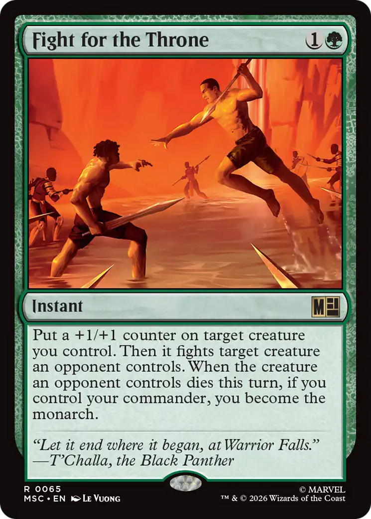 Fight for the Throne [Marvel Super Heroes Commander] | Clutch Gaming