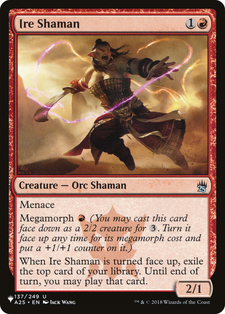 Ire Shaman [The List Reprints] | Clutch Gaming