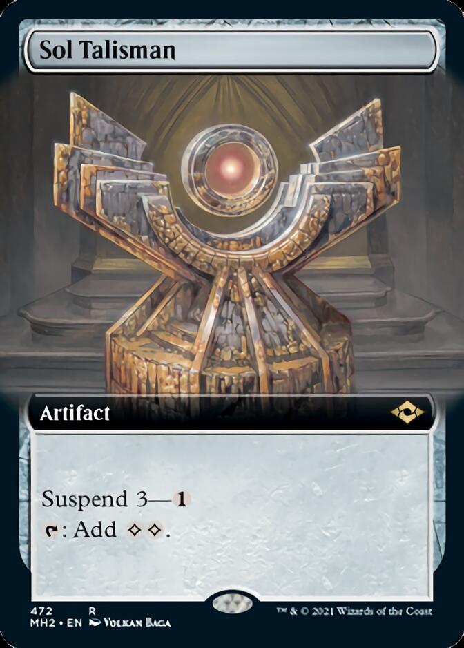 Sol Talisman (Extended Art) [Modern Horizons 2] | Clutch Gaming