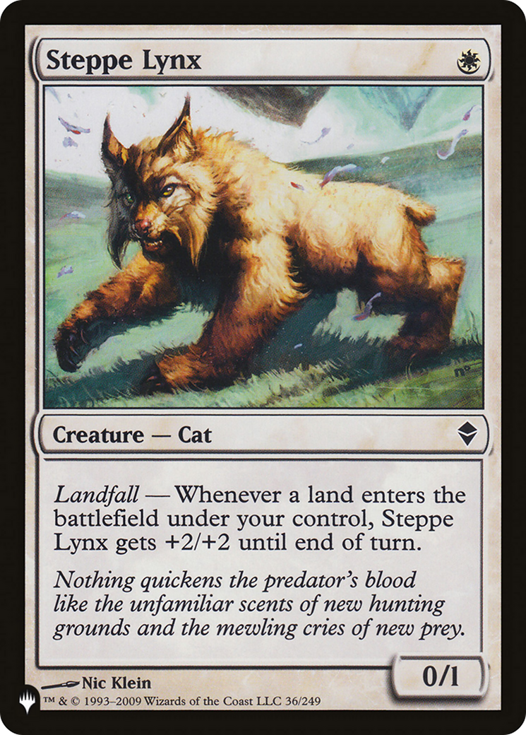 Steppe Lynx [The List Reprints] | Clutch Gaming