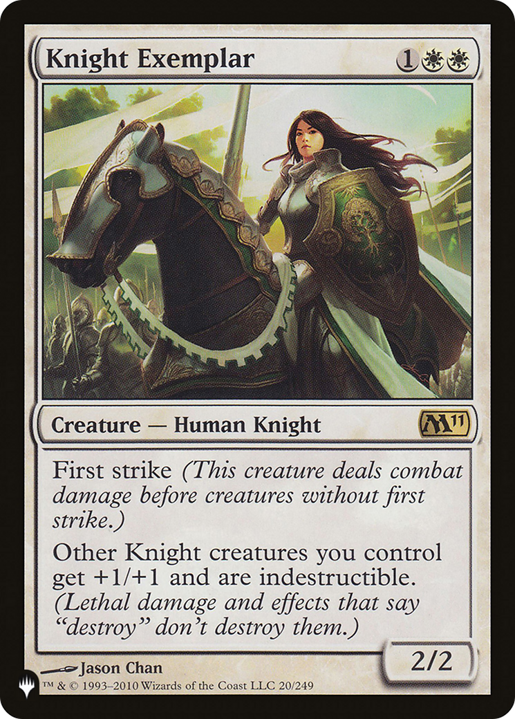 Knight Exemplar (Magic 2011) [The List] | Clutch Gaming