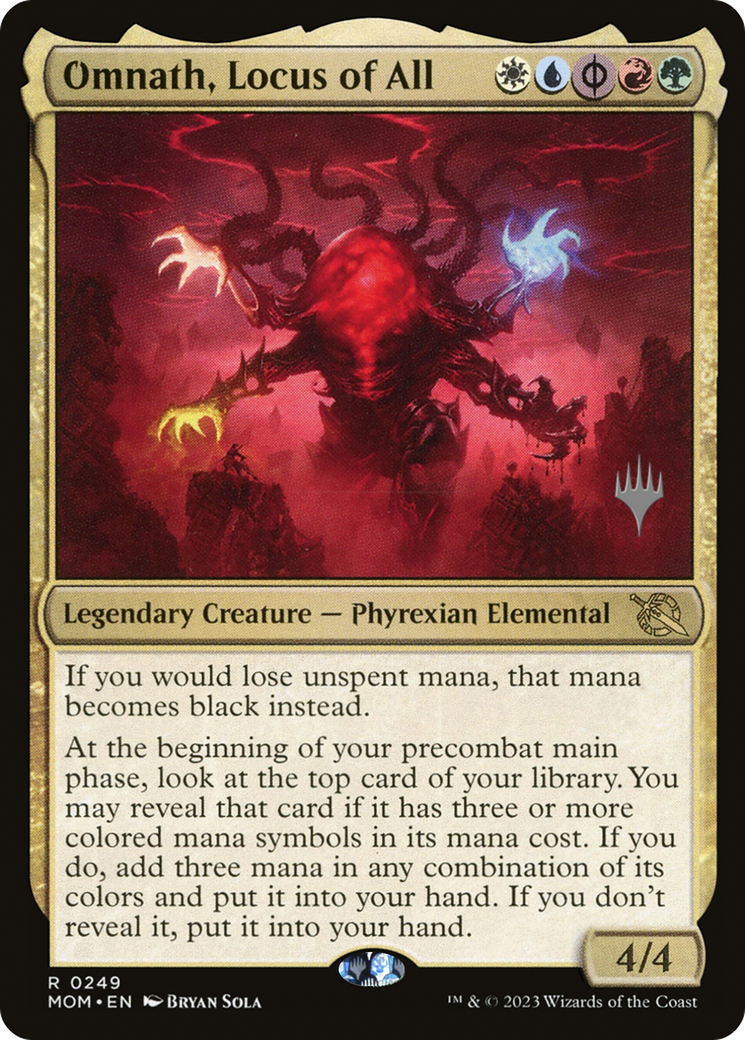 Omnath, Locus of All (Promo Pack) [March of the Machine Promos] | Clutch Gaming