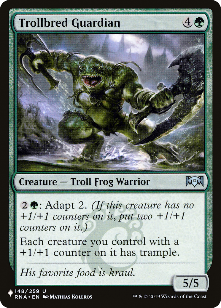 Trollbred Guardian [The List Reprints] | Clutch Gaming