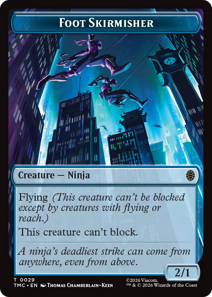 Foot Skirmisher [Teenage Mutant Ninja Turtles Commander] | Clutch Gaming