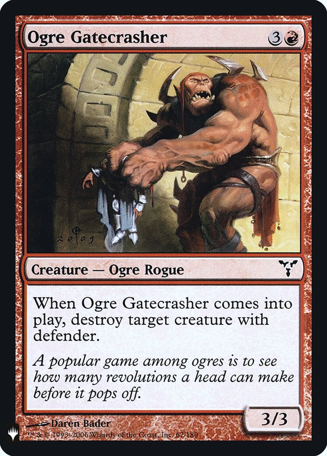 Ogre Gatecrasher [Mystery Booster] | Clutch Gaming