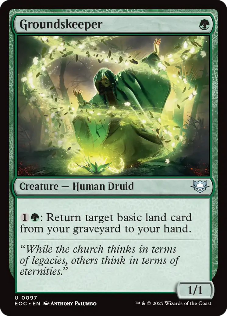 Groundskeeper [Edge of Eternities Commander] | Clutch Gaming