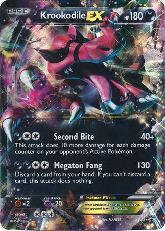 Krookodile EX (XY25) (Jumbo Card) [XY: Black Star Promos] | Clutch Gaming