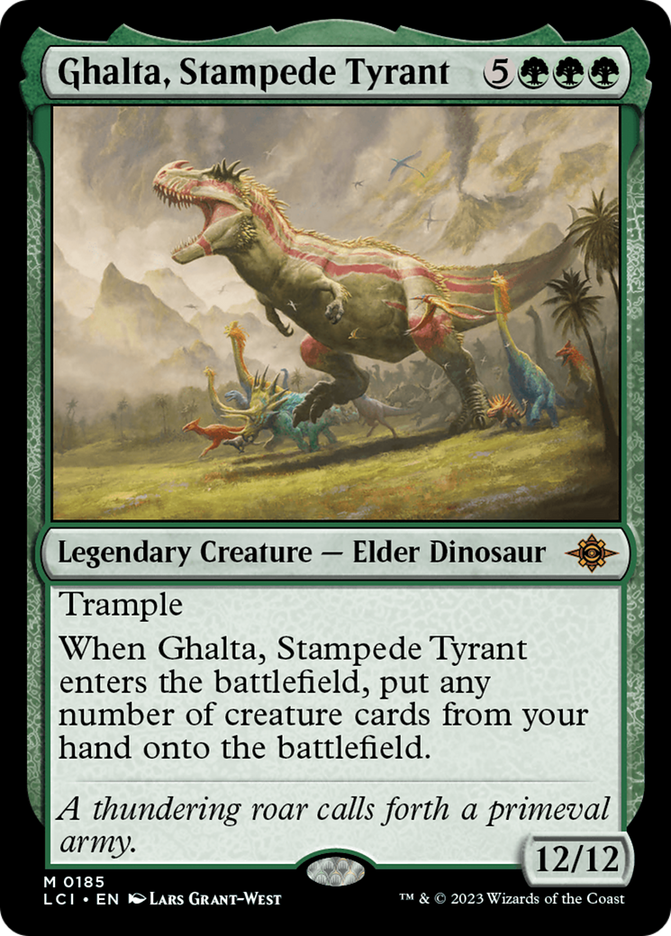 Ghalta, Stampede Tyrant [The Lost Caverns of Ixalan] | Clutch Gaming