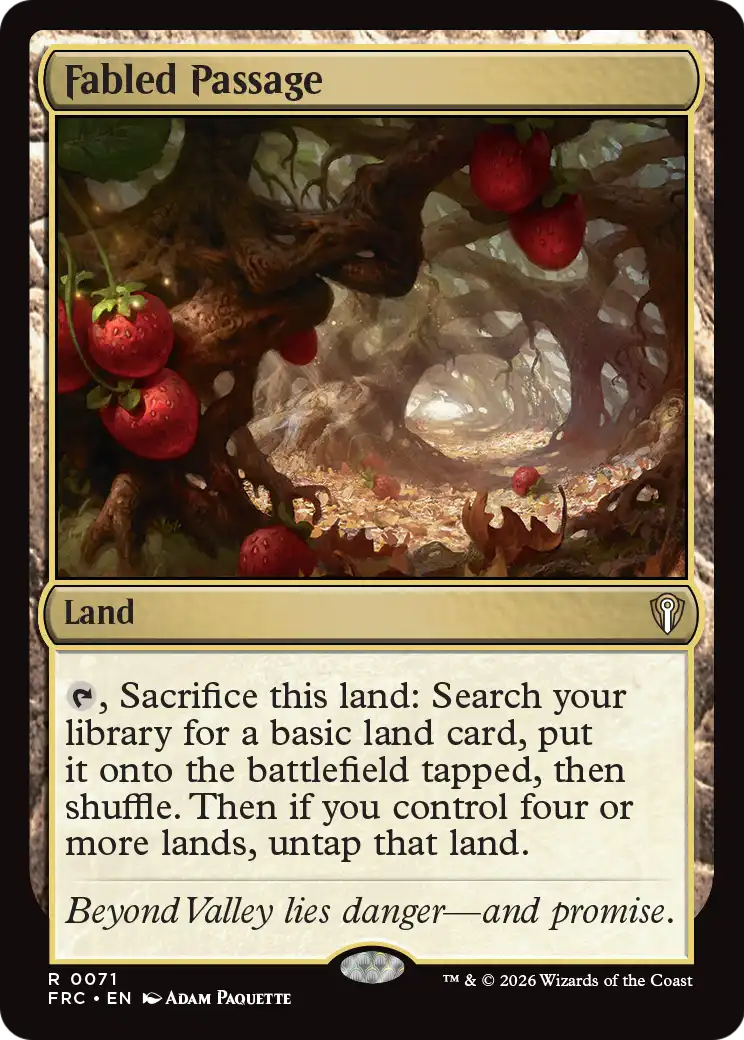 Fabled Passage [Reality Fracture Commander] | Clutch Gaming