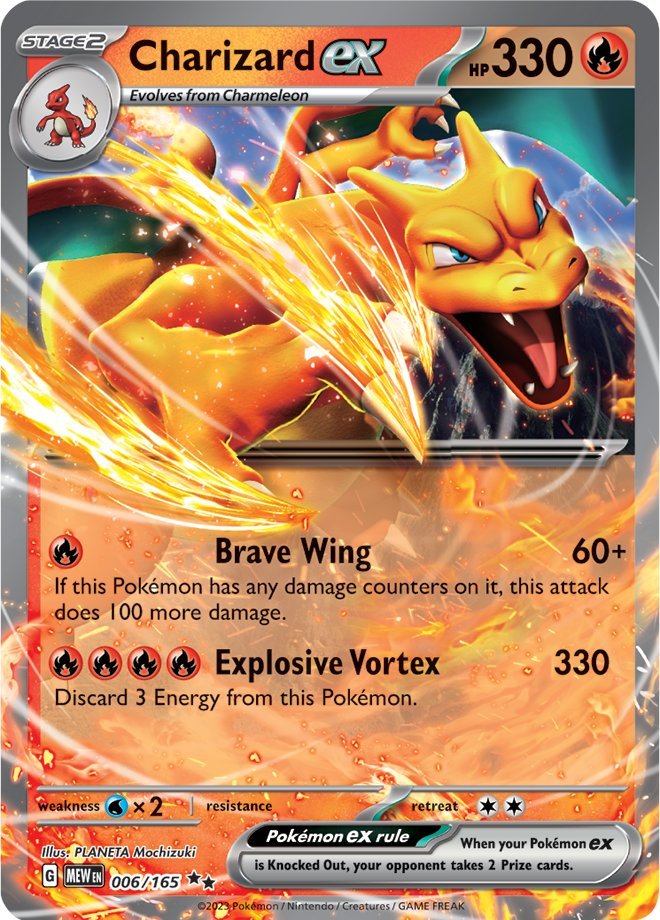 Charizard ex (006/165) [Scarlet & Violet: 151] | Clutch Gaming