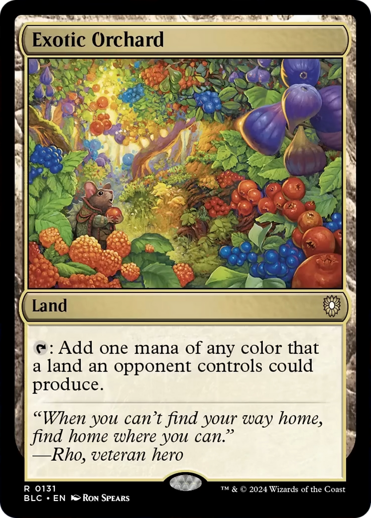 Exotic Orchard [Bloomburrow Commander] | Clutch Gaming