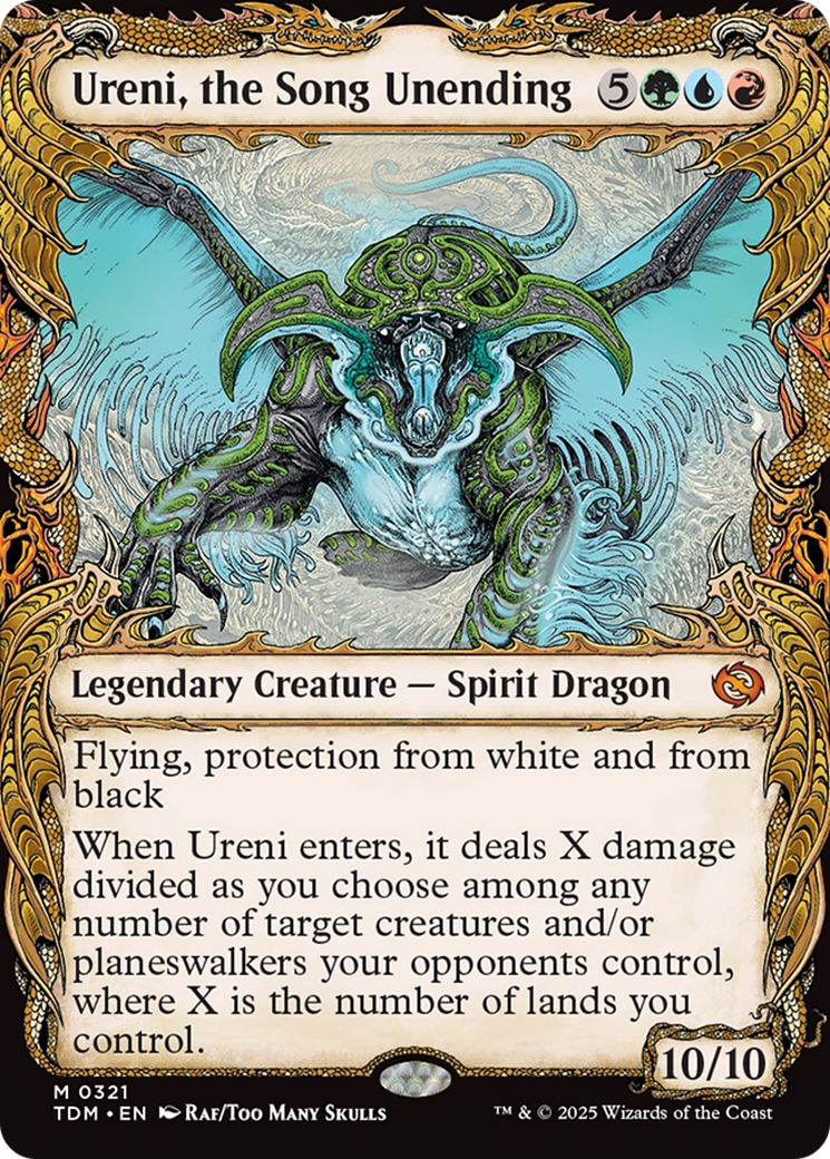 Ureni, the Song Unending (Showcase) [Tarkir: Dragonstorm] | Clutch Gaming
