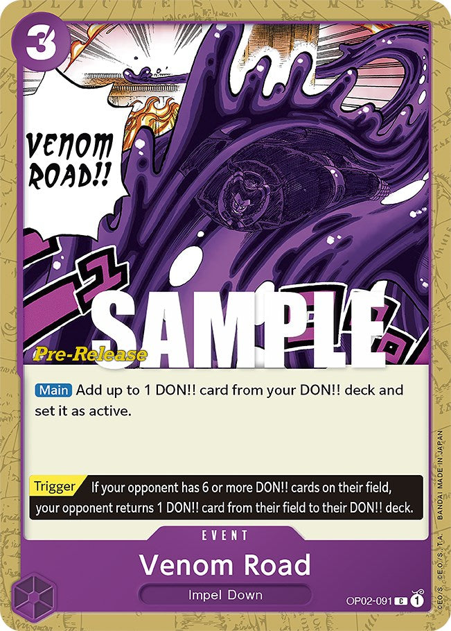 Venom Road [Paramount War Pre-Release Cards] | Clutch Gaming