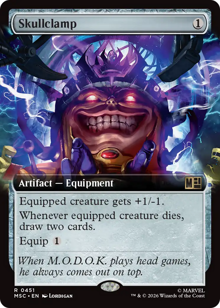 Skullclamp (Extended Art) [Marvel Super Heroes Commander] | Clutch Gaming
