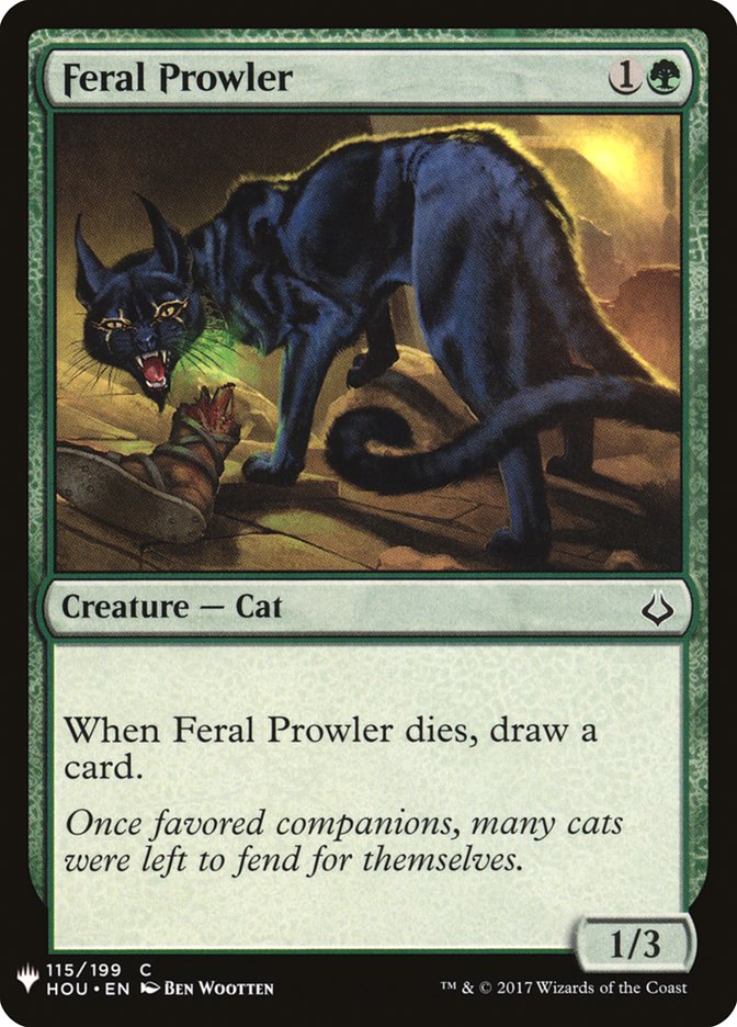 Feral Prowler [Mystery Booster] | Clutch Gaming