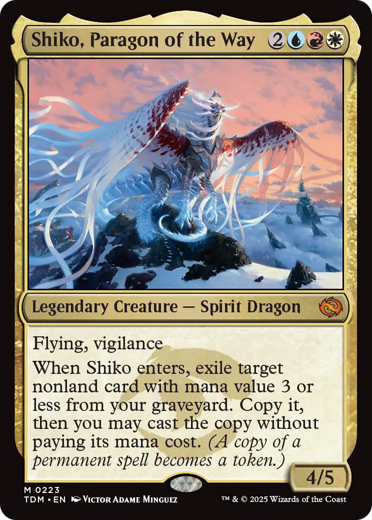 Shiko, Paragon of the Way [Tarkir: Dragonstorm] | Clutch Gaming