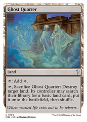 Ghost Quarter (White Border) [Mystery Booster 2] | Clutch Gaming