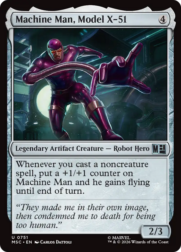 Machine Man, Model X-51 [Marvel Super Heroes Commander] | Clutch Gaming