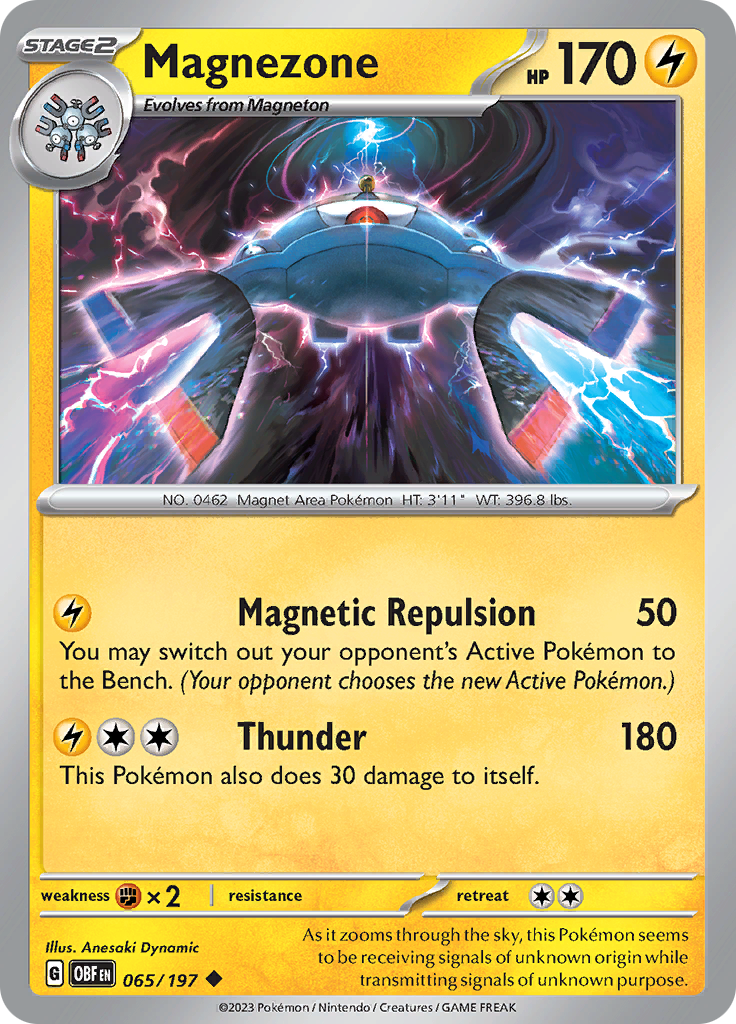 Magnezone (065/197) [Scarlet & Violet: Obsidian Flames] | Clutch Gaming