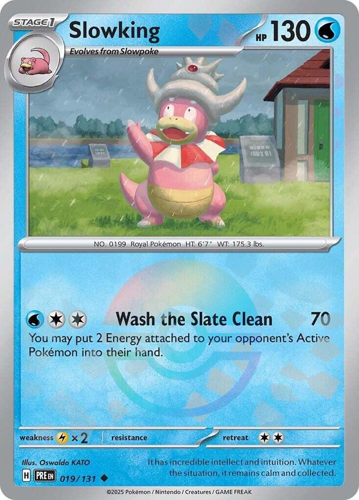 Slowking (019/131) (Poke Ball Pattern) [Scarlet & Violet: Prismatic Evolutions] | Clutch Gaming