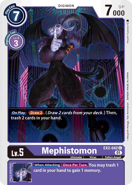 Mephistomon [EX2-042] [Digital Hazard] | Clutch Gaming